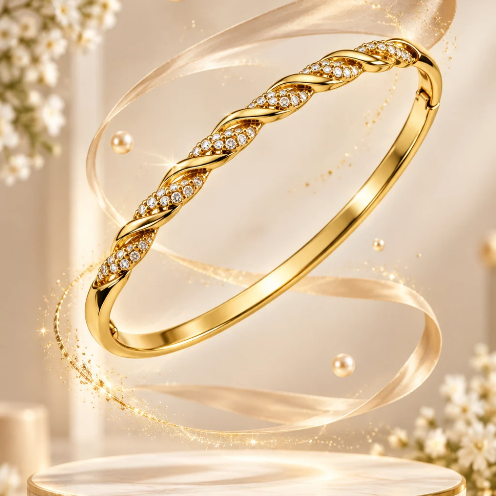 Daily wear Gold pLated Bangle - Image 3