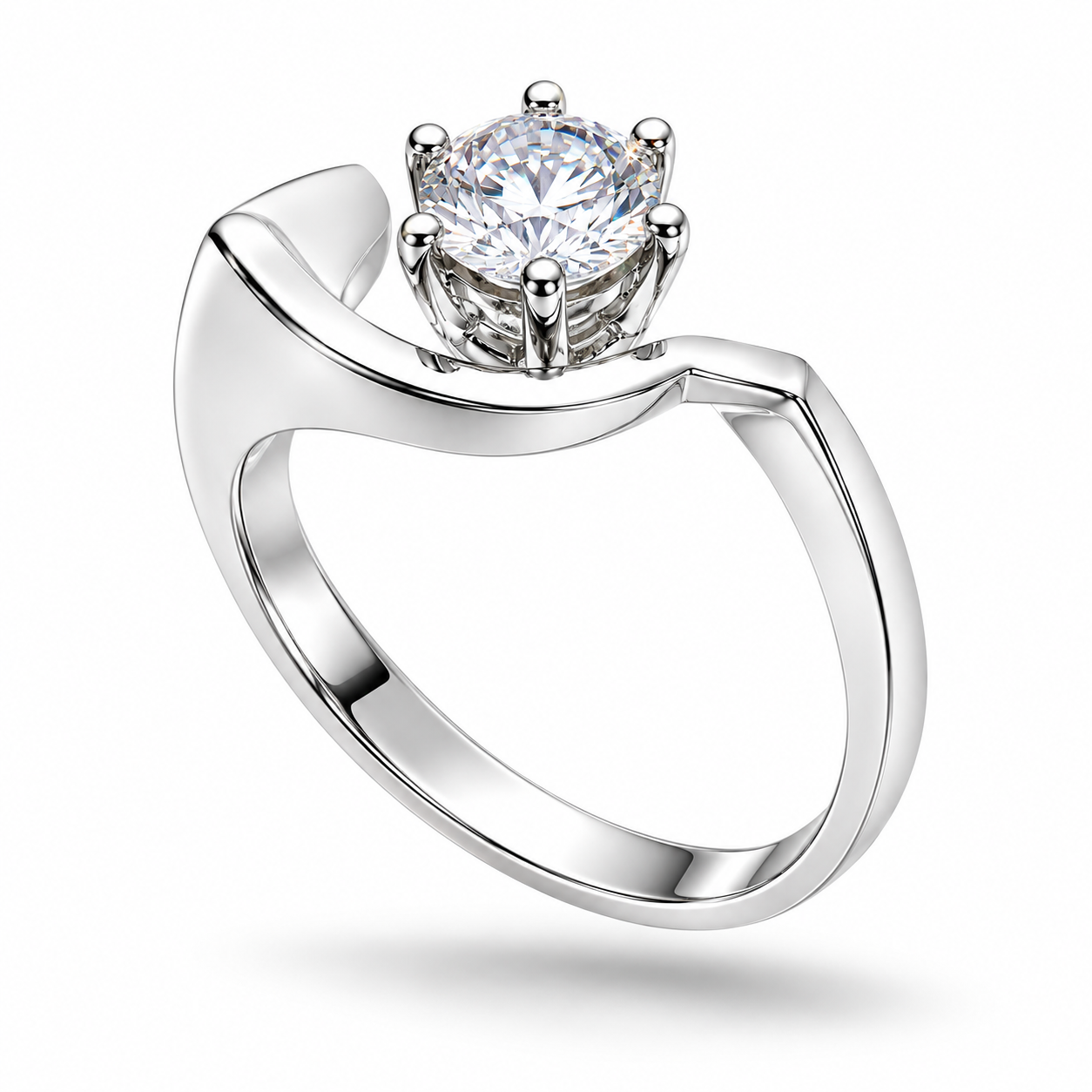 Elegant Solitaire Diamond Ring – Timeless Statement Ring